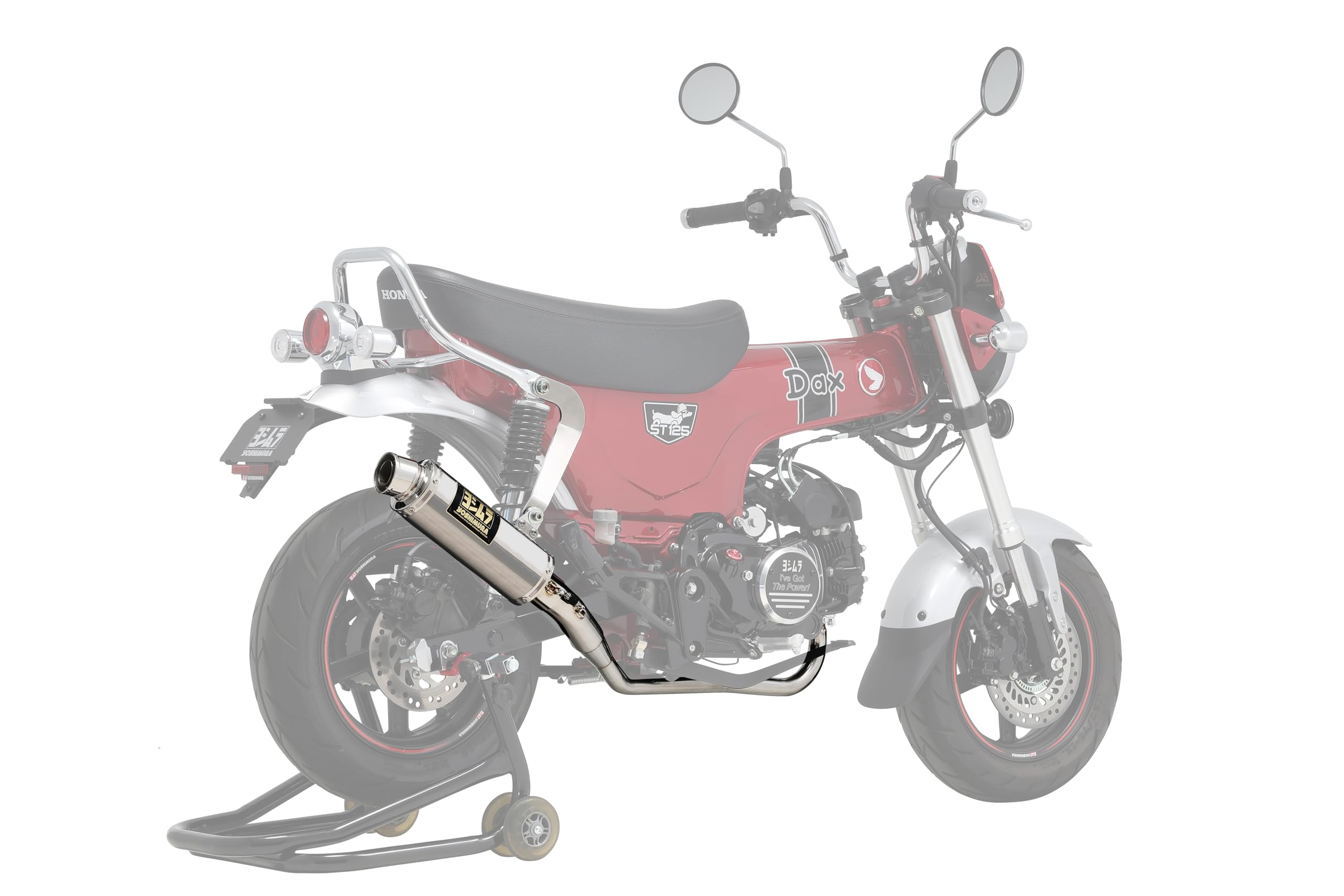 ヨシムラ Dax125(23) 機械曲　政府認証 SC バイク マフラー 楽天市場】YOSHIMURA ヨシムラ 機械曲ストレート762サイクロン